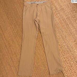 Men’s Adidas Ultimate 365 Tapered Leg Mens Golf pants khaki size 30x34